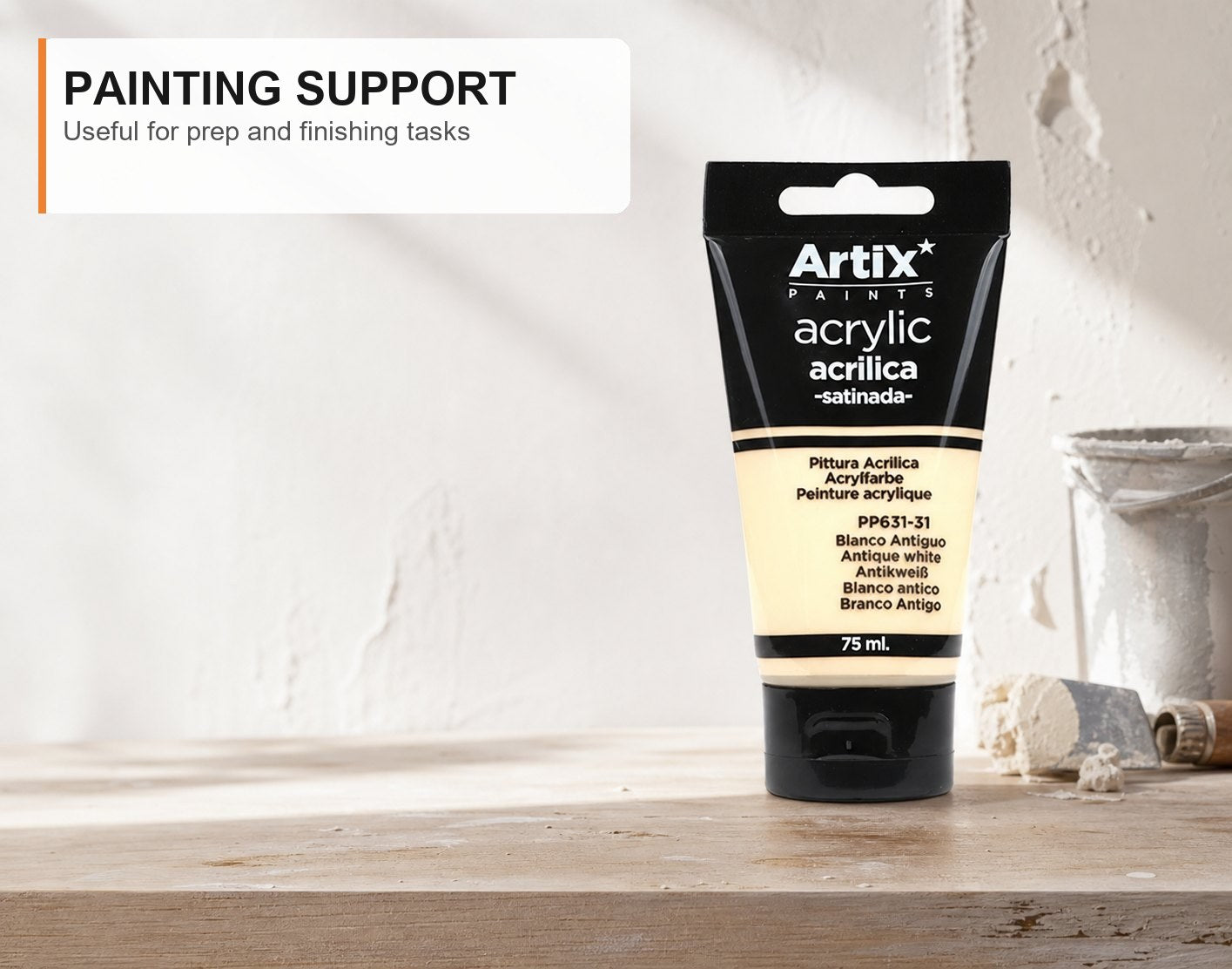 Pintura Acrílica Blanco Antiguo 75 ml