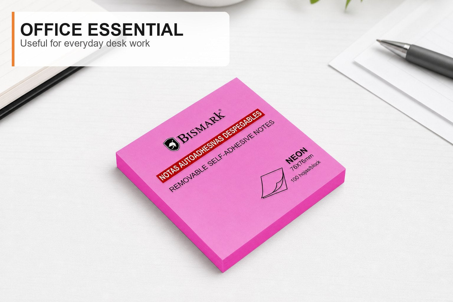 Self-adhesive notes block