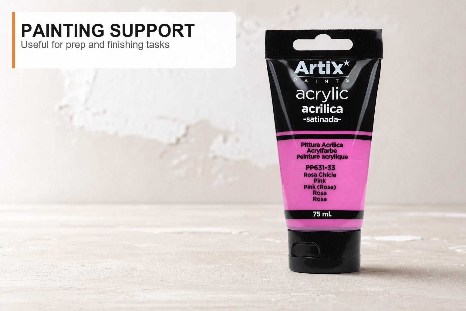 Pintura Acrílica Magenta Rosa 75 Ml