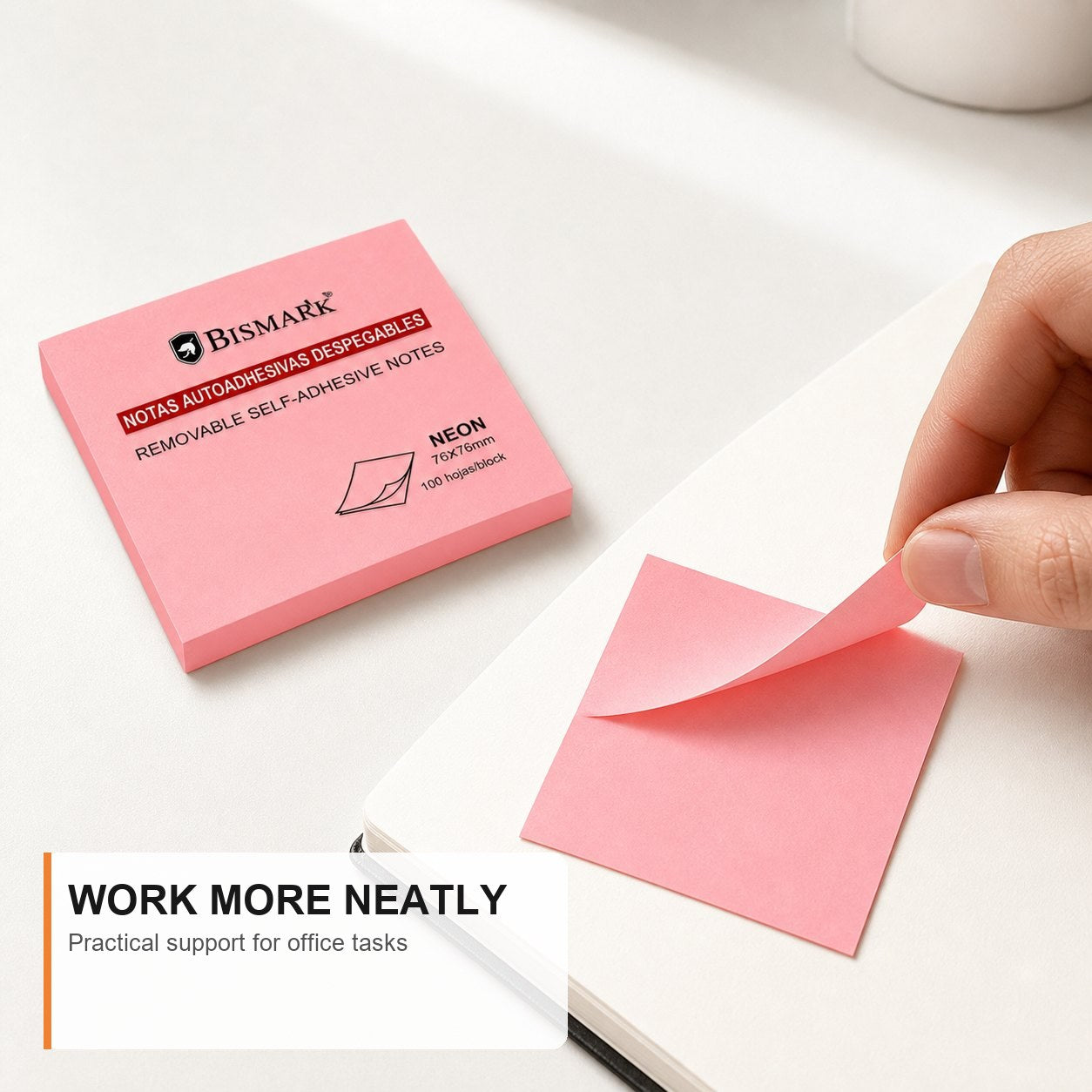 Self-adhesive notes block