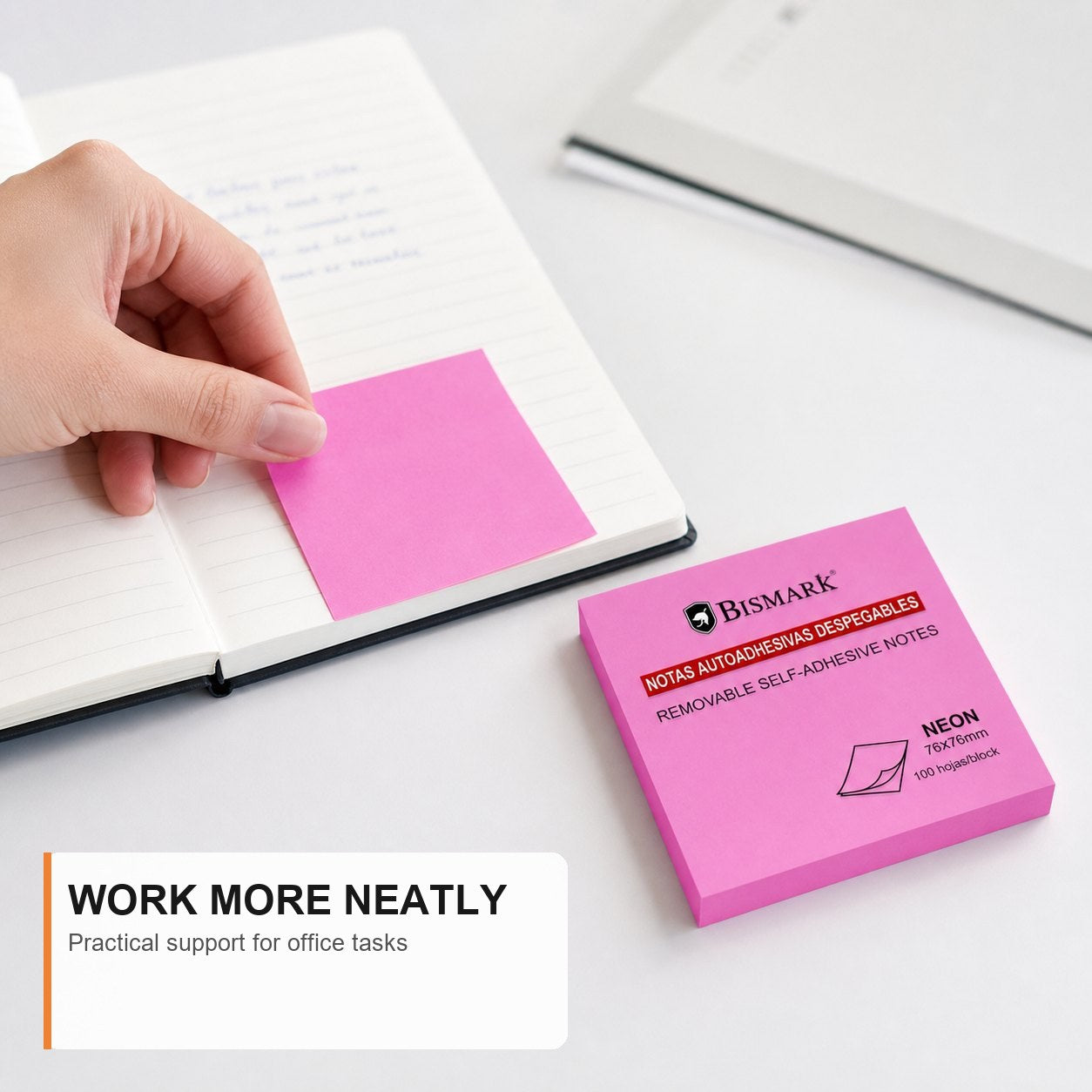 Self-adhesive notes block