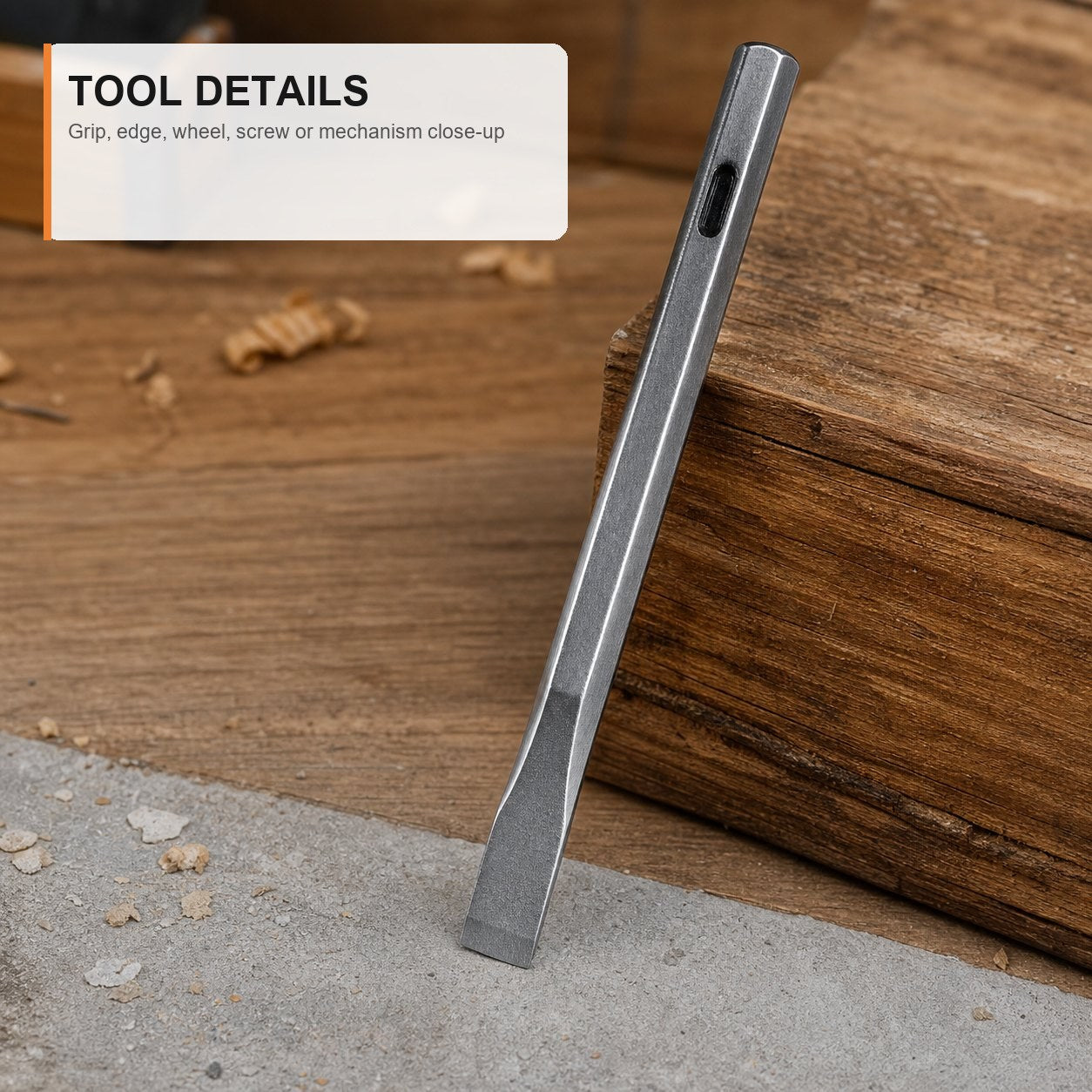 Cincel 1 ud. 12.7x150mm