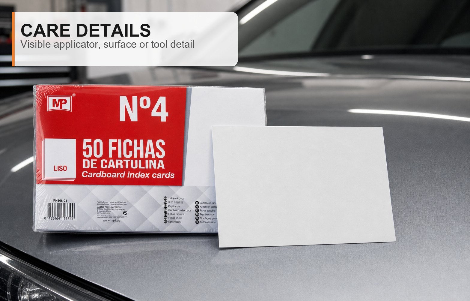 Fichas Cartulina Lisas 125 X 200 Mm.
