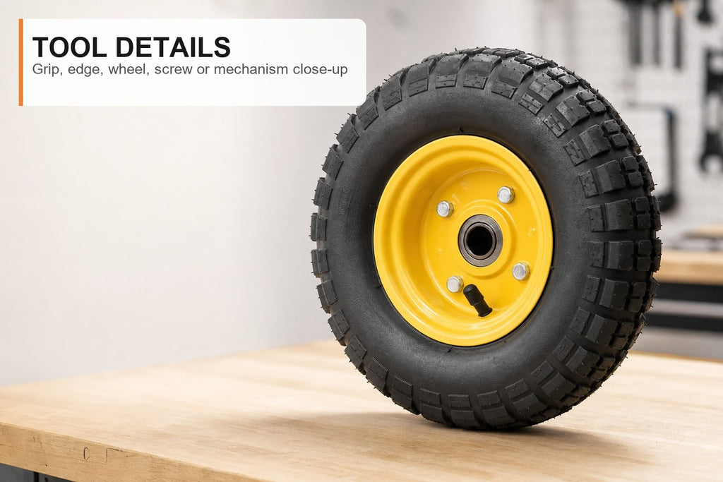Rueda no marcante Pr180010"x3.50-4
