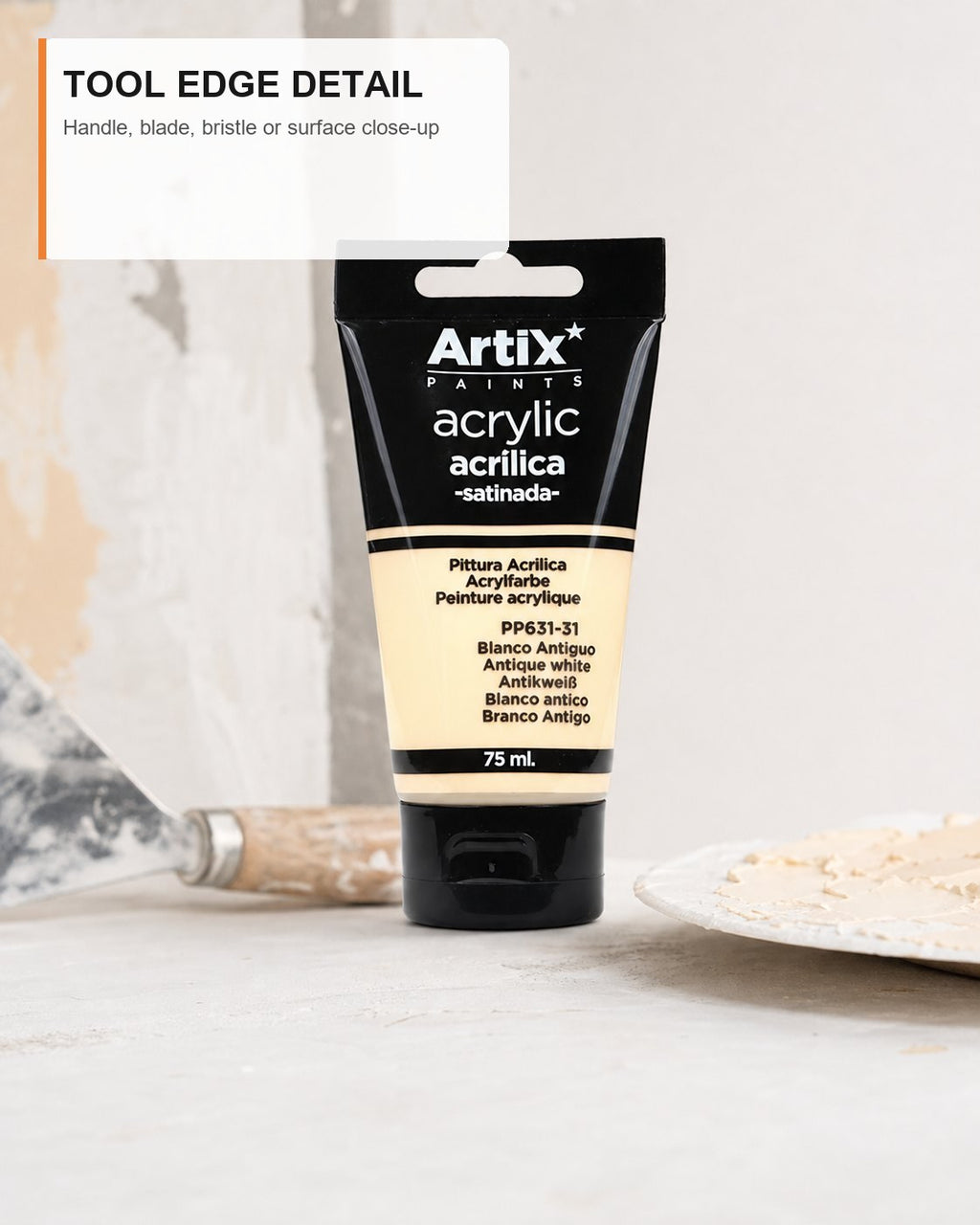Pintura Acrílica Blanco Antiguo 75 ml