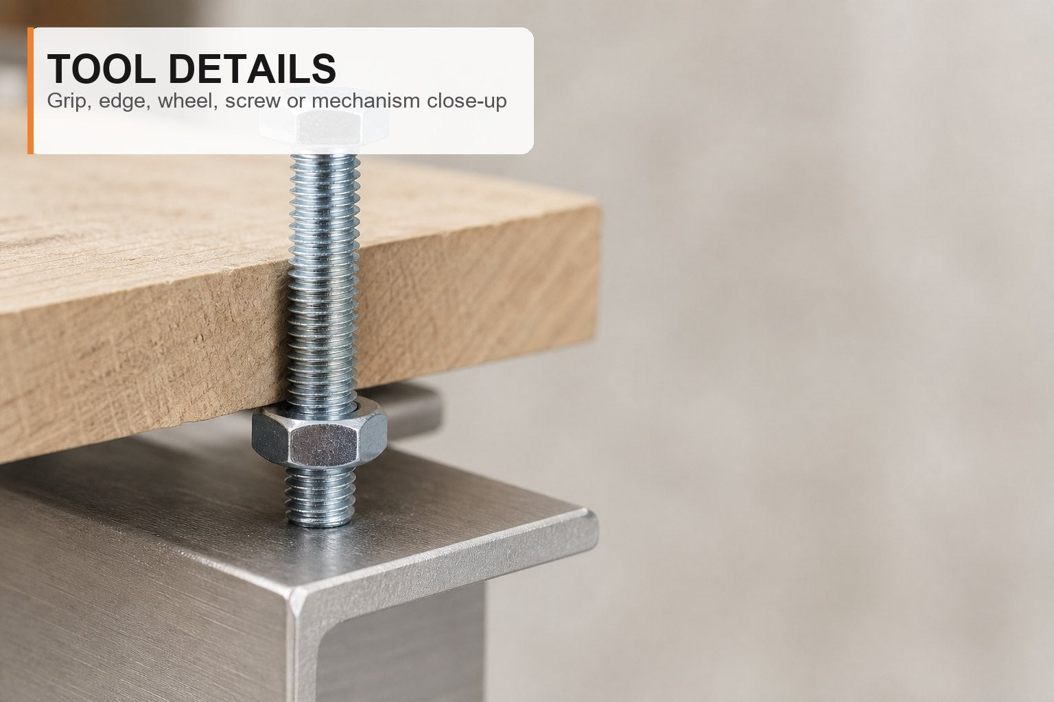 Tornillo Hexagonal6x60mmm6 5pcs