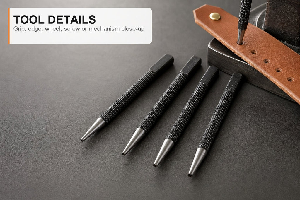 Sacabocados4pcs 1.5/2.5/3/4mm