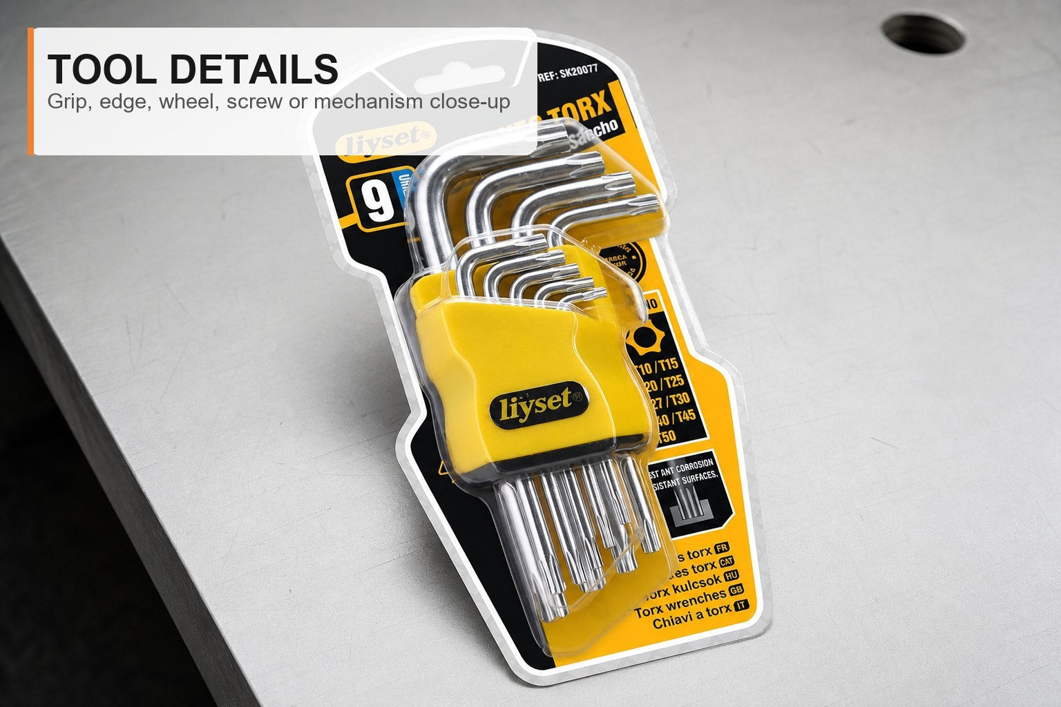 Llaves Torx Caildad Lndustrial 9pc