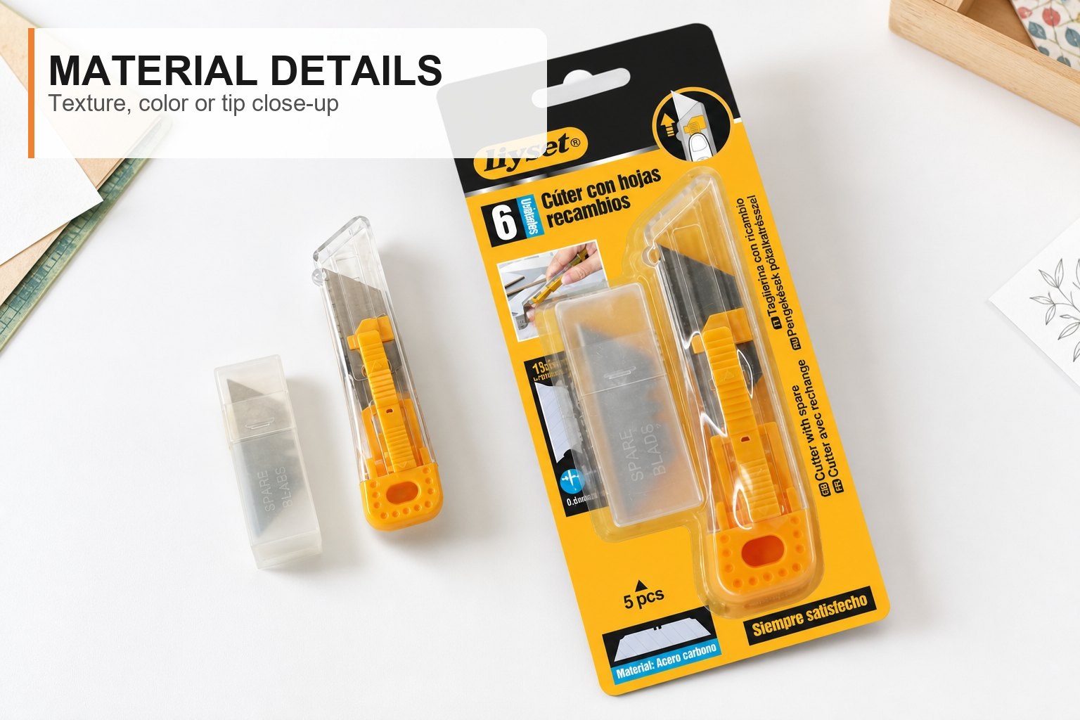 Cuter con Hojas de Recambio M78 +5pcs