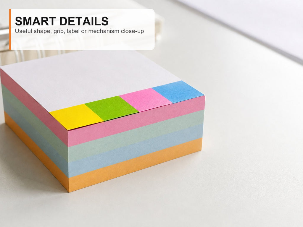 Bloc de notas de colores