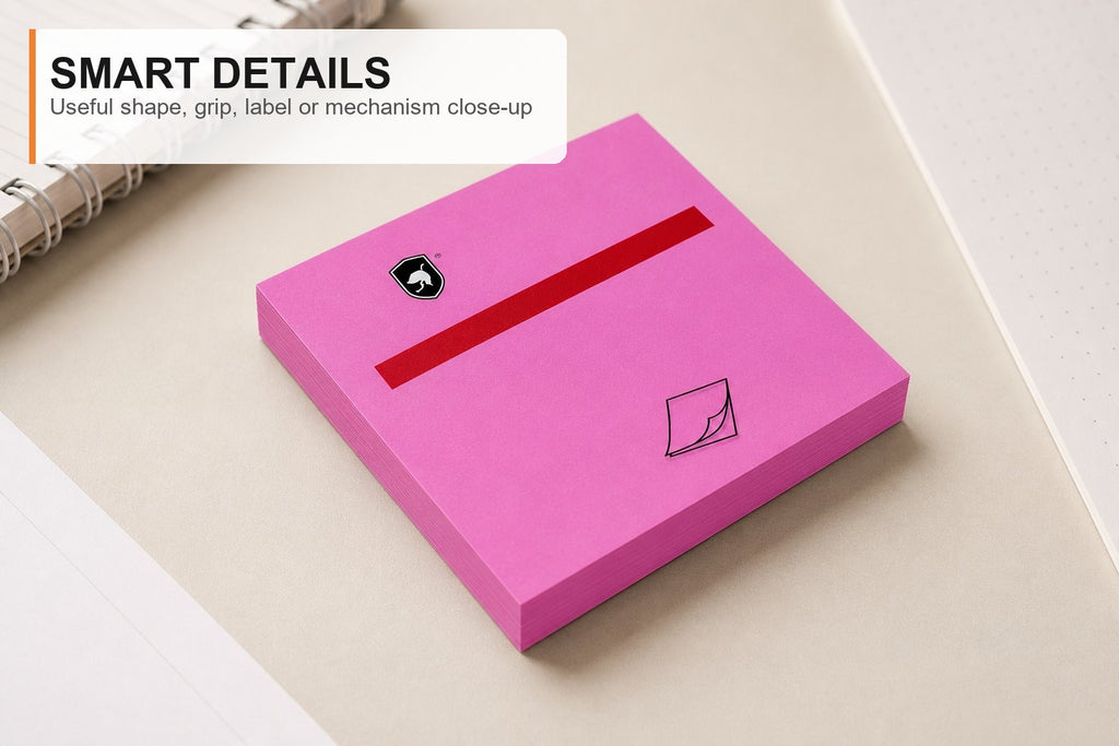 Self-adhesive notes block