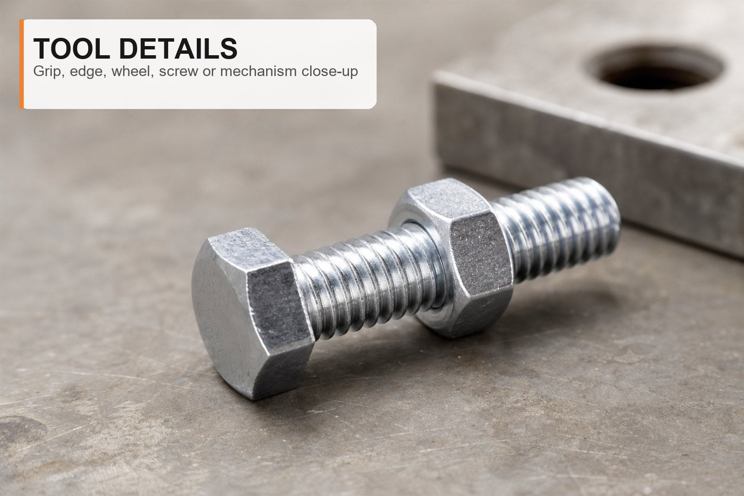 Tornillo HEXAGONAL8x16mmM8 6pzas