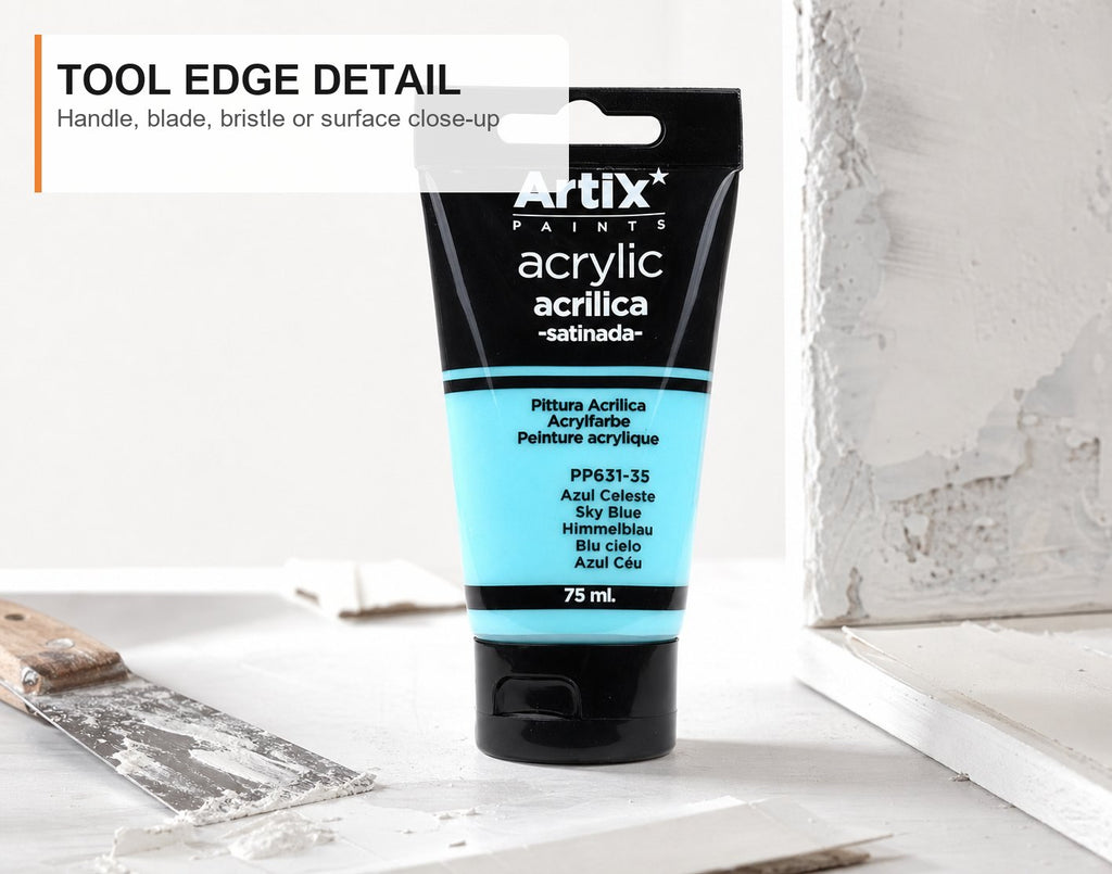 Pintura acrílica azul cielo 75 ml