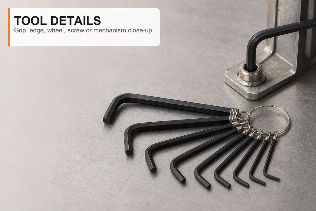 Allen Key Set75g，8pcs