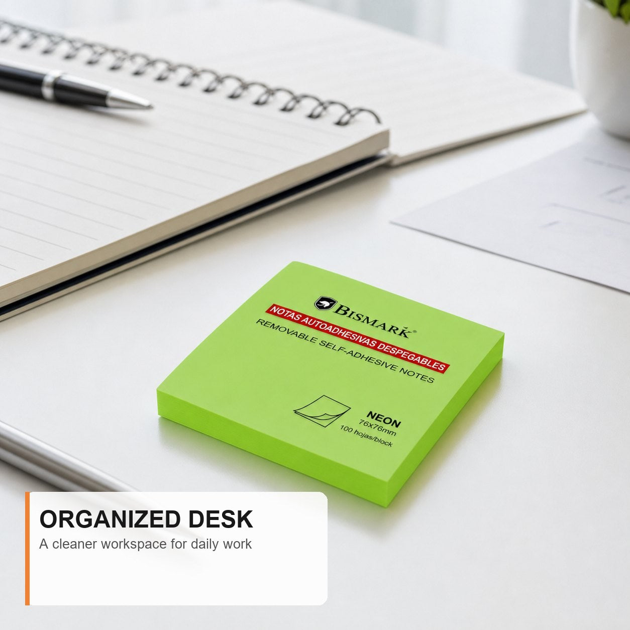 Self-adhesive notes block