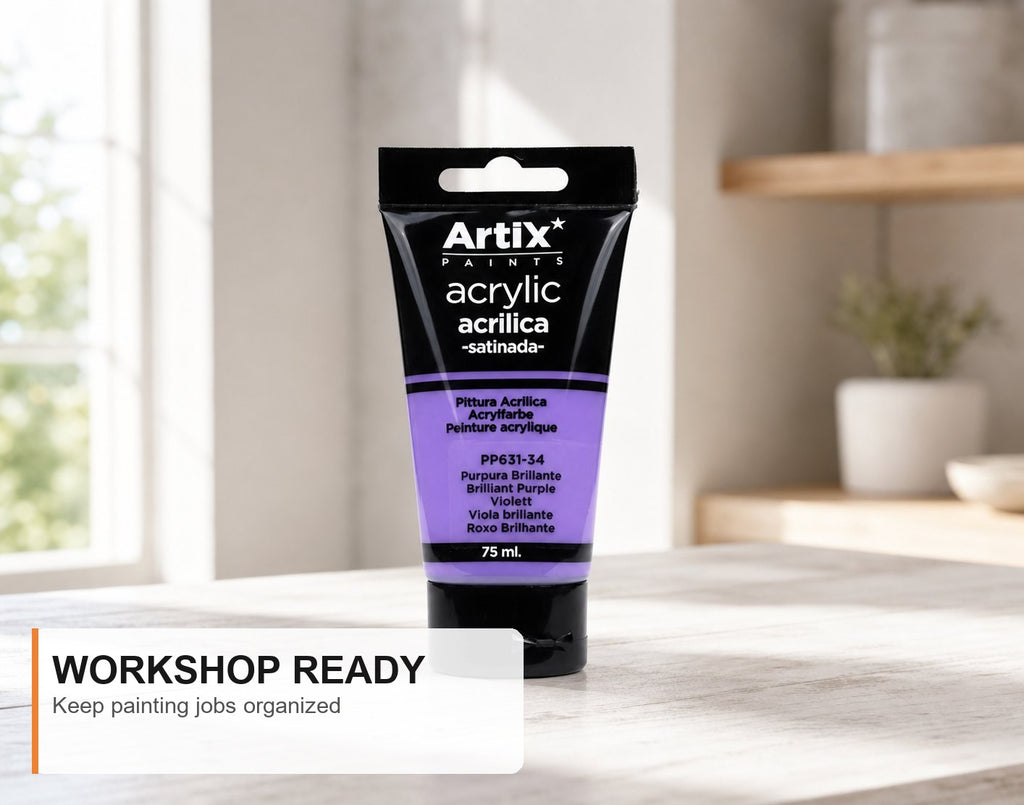 Pintura Acrílica Púrpura Brillante 75 Ml