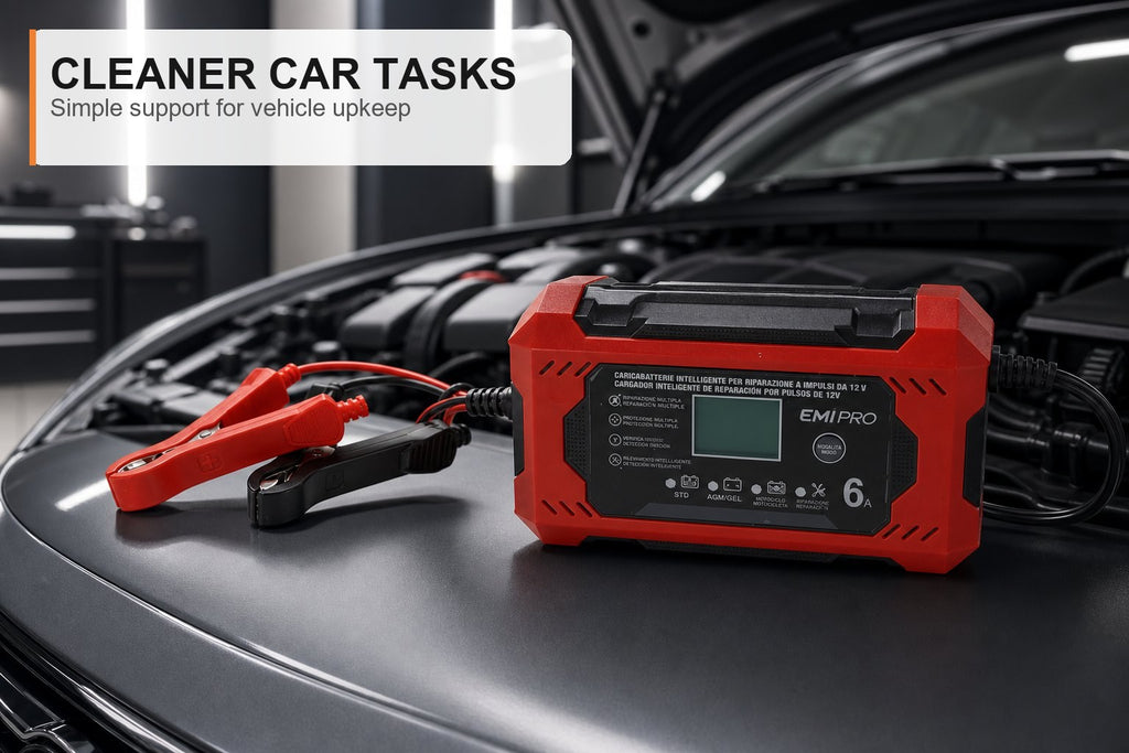 Emi Car Battery Charger 12v 6a