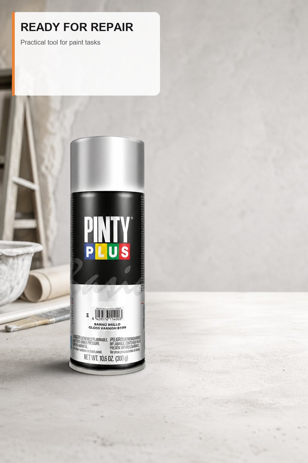 84pintyplus Basic 520cc Barniz Brillo B199