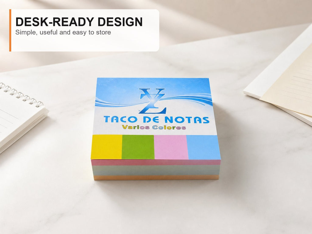Bloc de notas de colores