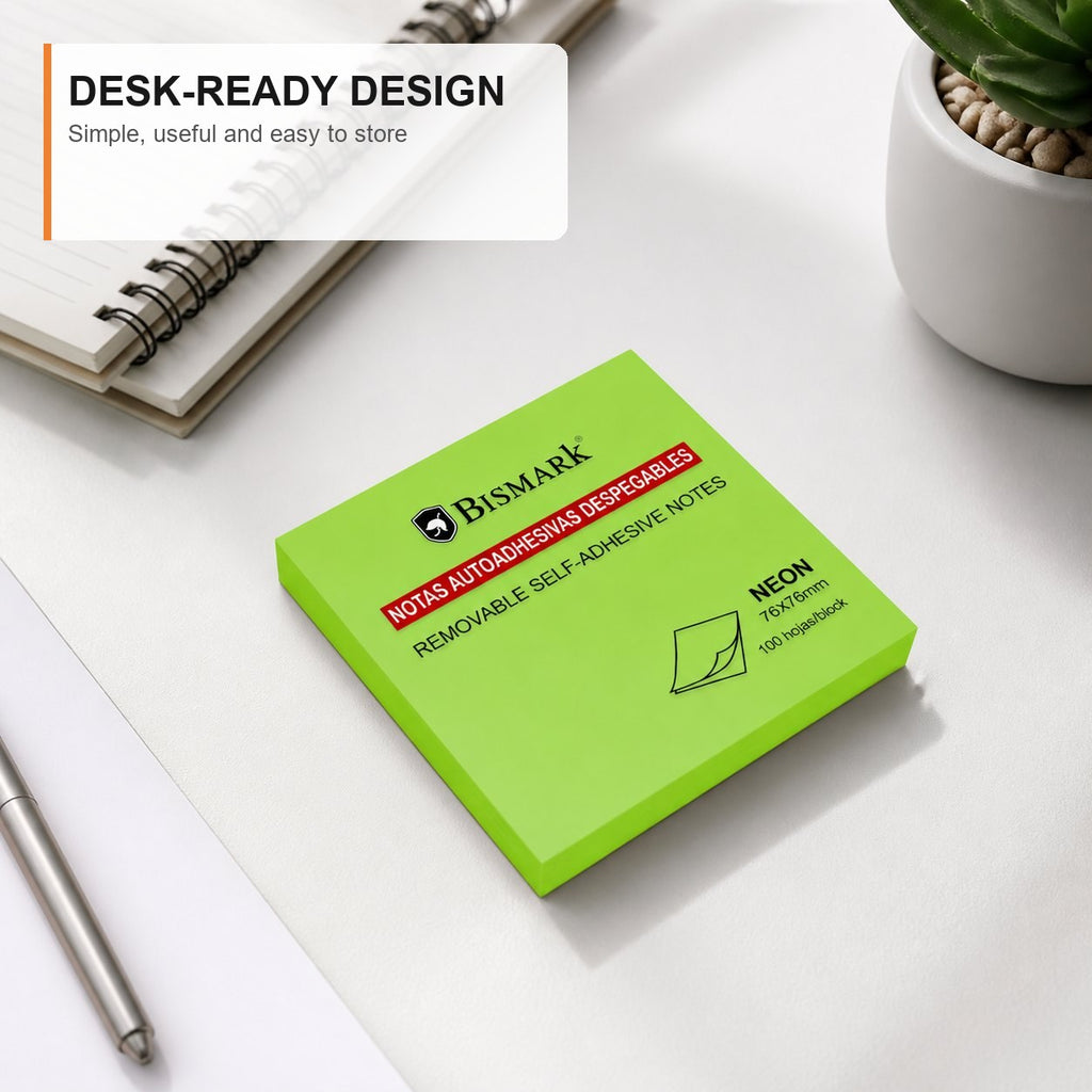 Self-adhesive notes block