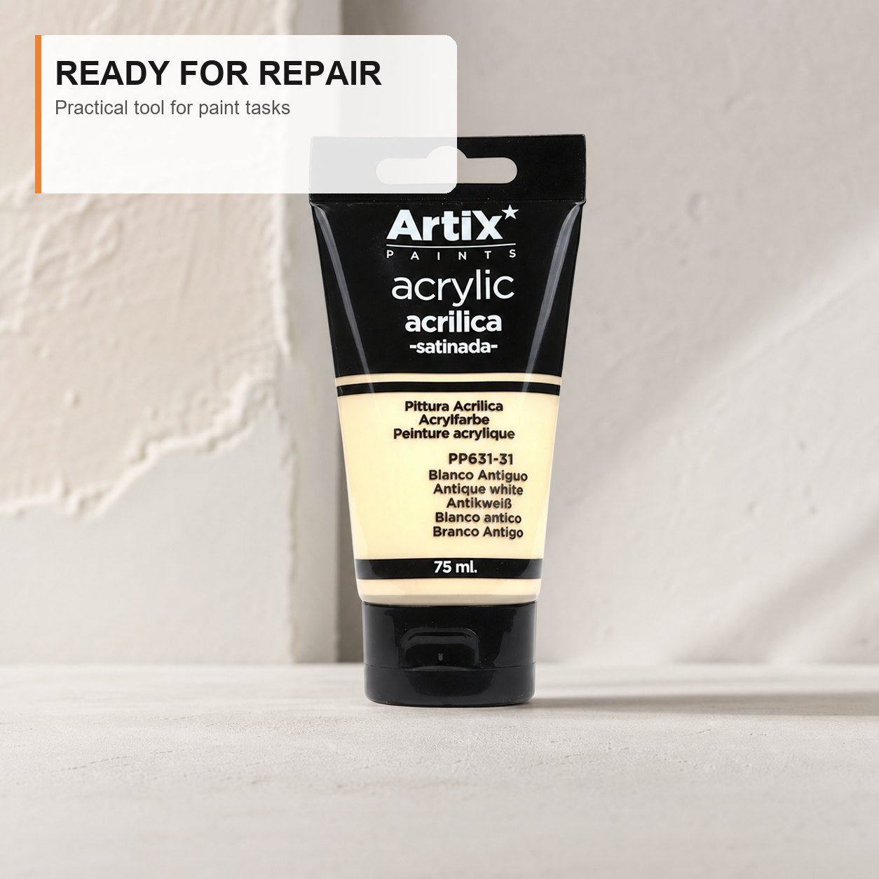 Pintura Acrílica Blanco Antiguo 75 ml