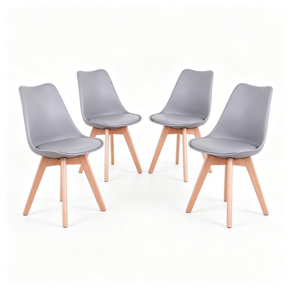 Silla elegante con forma ergonomica, Silla funcional, Silla de oficina, Silla de estar, Silla de recepción (solo con 4 sillas)