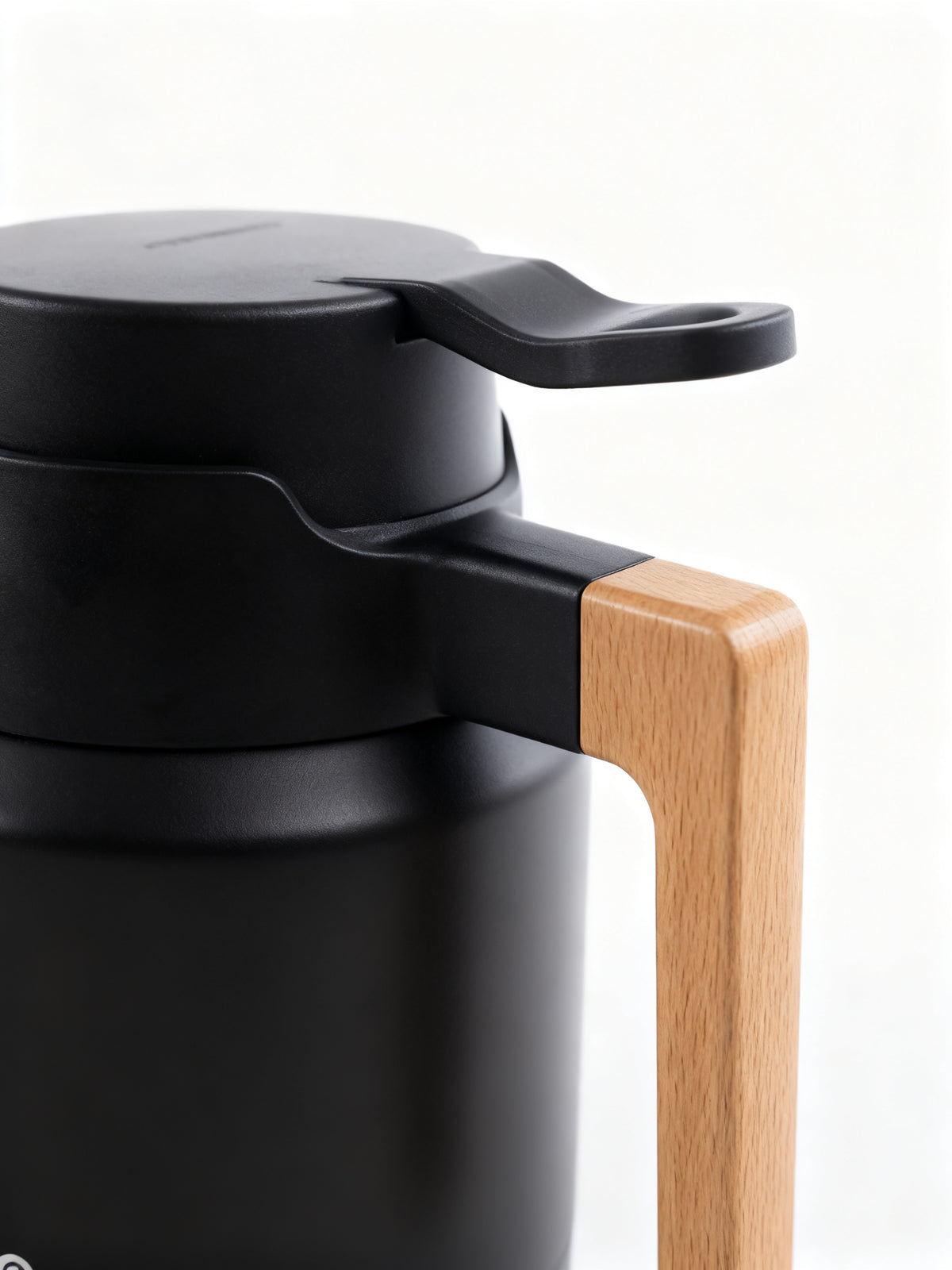 Jarra Termo Acero Madera 850ml THERMOSPORT