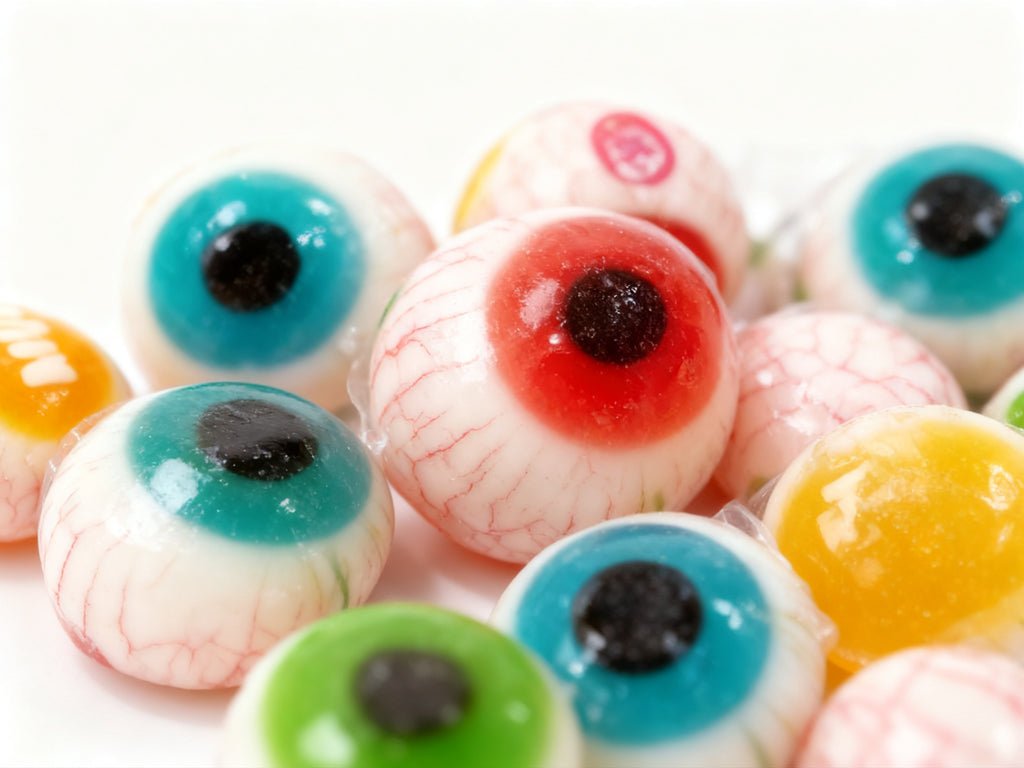 Dispensador Ojos Trolli Rellenos 120 Unidades