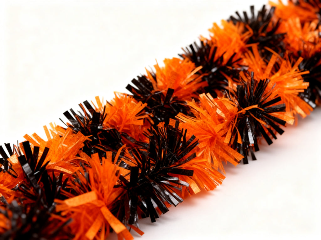 Colgante de Halloween Naranja y Negro 1 pieza