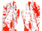 GUANTES LARGOS CON MANCHAS DE SANGRE PARA HALLOWEEN