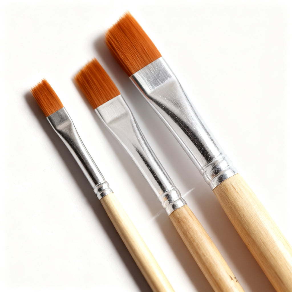 Set de 3 Pinceles para Bellas Artes