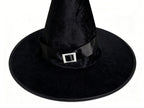 Sombrero de Mago Halloween con Diamantes Brillantes