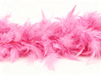 Bufanda de Plumas Rosa Claro para Halloween