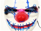 Mascarilla de Luz Fría para Halloween