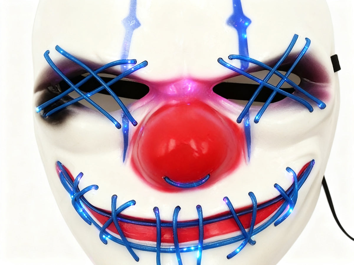 Mascarilla de Luz Fría para Halloween
