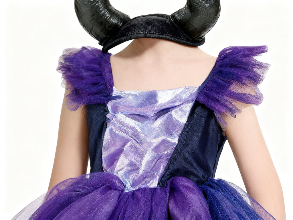 NINA TRAJE DE MALEFICA 10-12 ANOS
