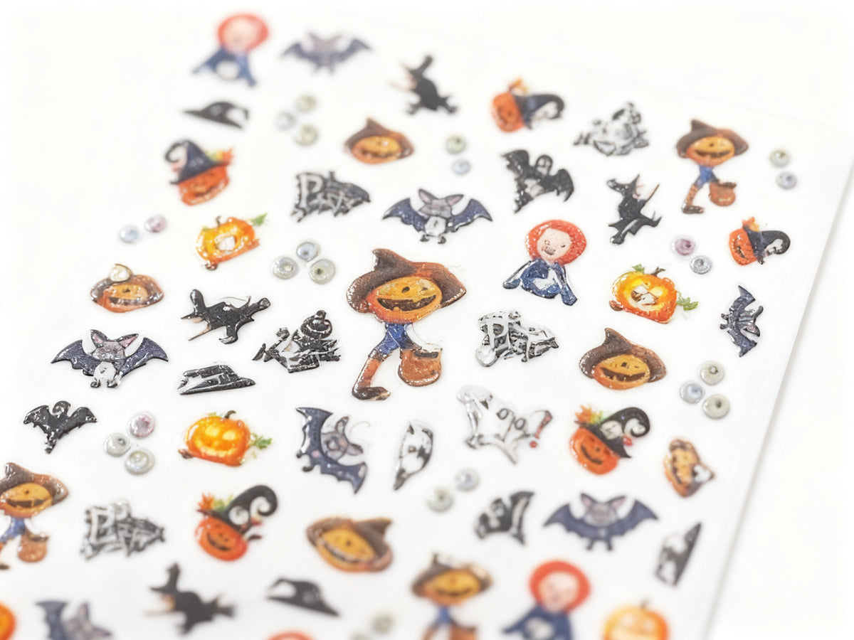 PEGATINAS DE UÑAS 3D HALLOWEEN 1PC