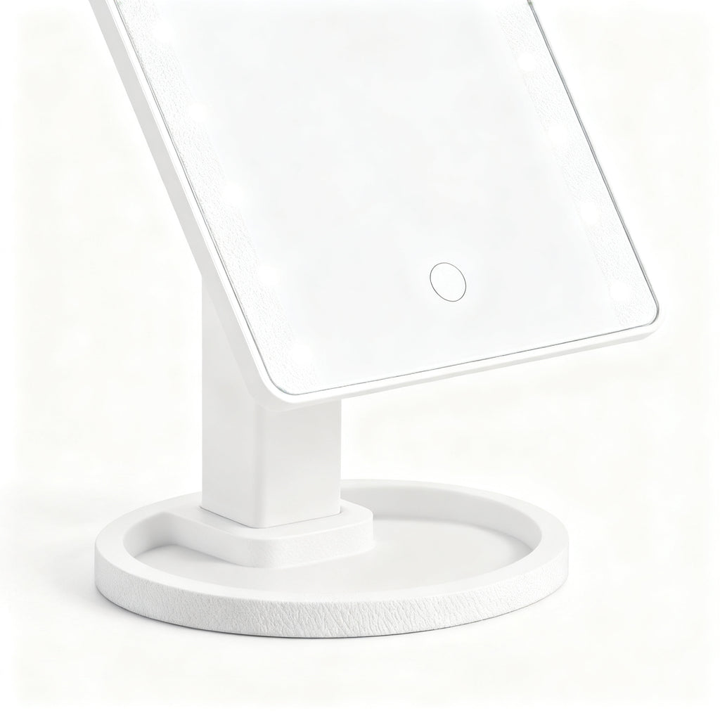 Espejo LED Rectangular Blanco para Baño
