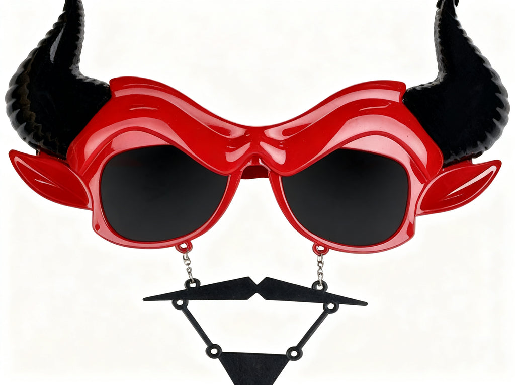 Gafas de Fiesta con Cuernos Halloween