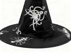 SOMBRERO TRIANGULAR HALLOWEEN DOBLE CAPA 1PC