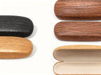 Portagafas Texturizados de Madera