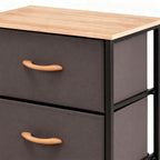 Mueble 3 Cajones Gris