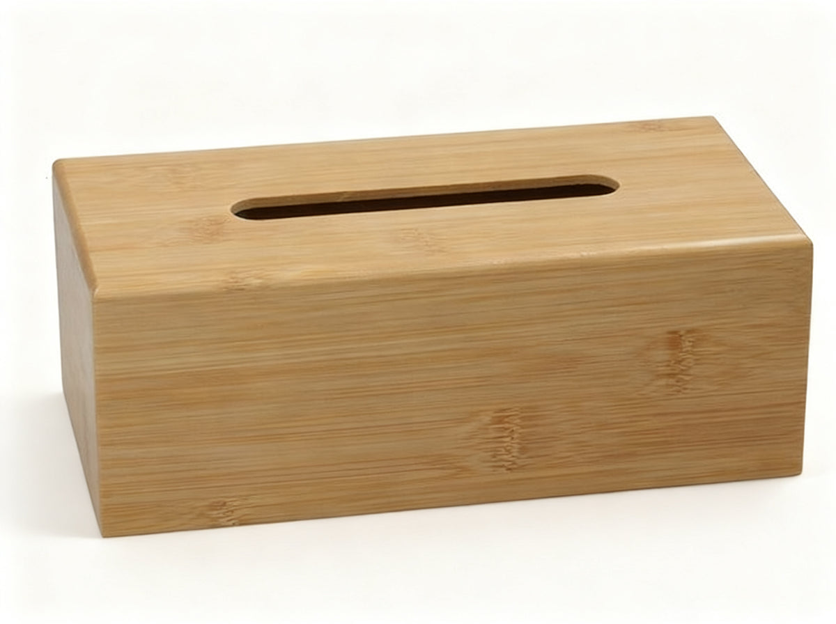 Caja Pañuelos de Bambu 23x11.5x8.5 cm