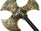 Hacha de Halloween con Cara de Fantasma