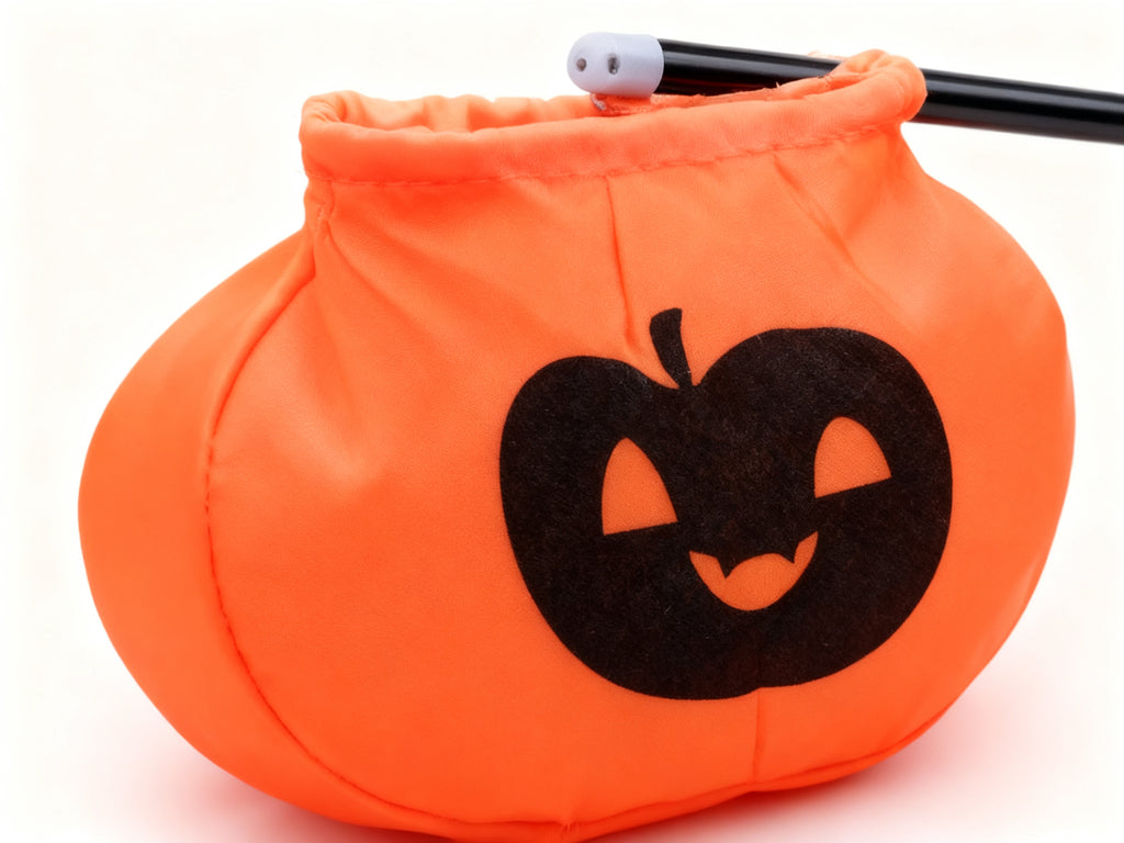 BOLSA DE DULCES CALABAZA NARANJA HALLOWEEN 1PC