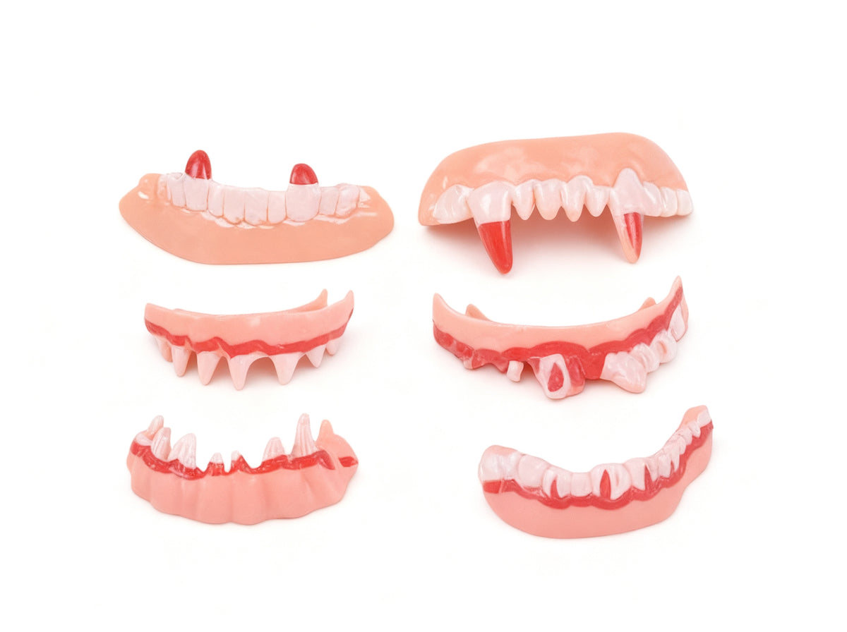 Set de Dientes de Halloween 1 Pieza