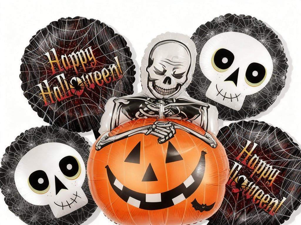 Juego de Globos de Aluminio para Halloween