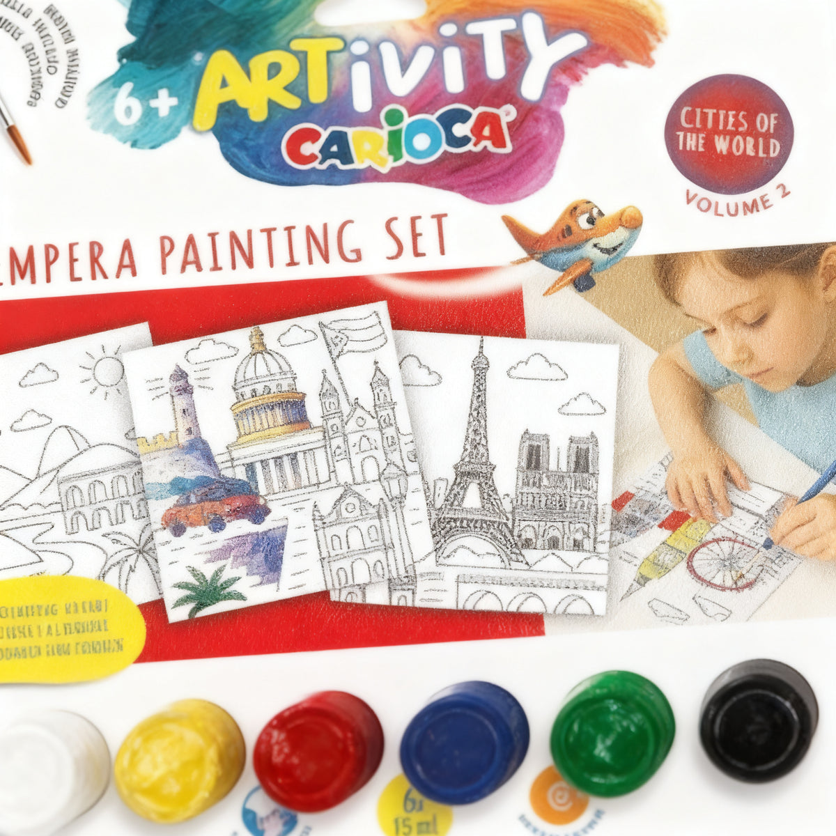 Carioca Artivity Tempera Set Vol 2
