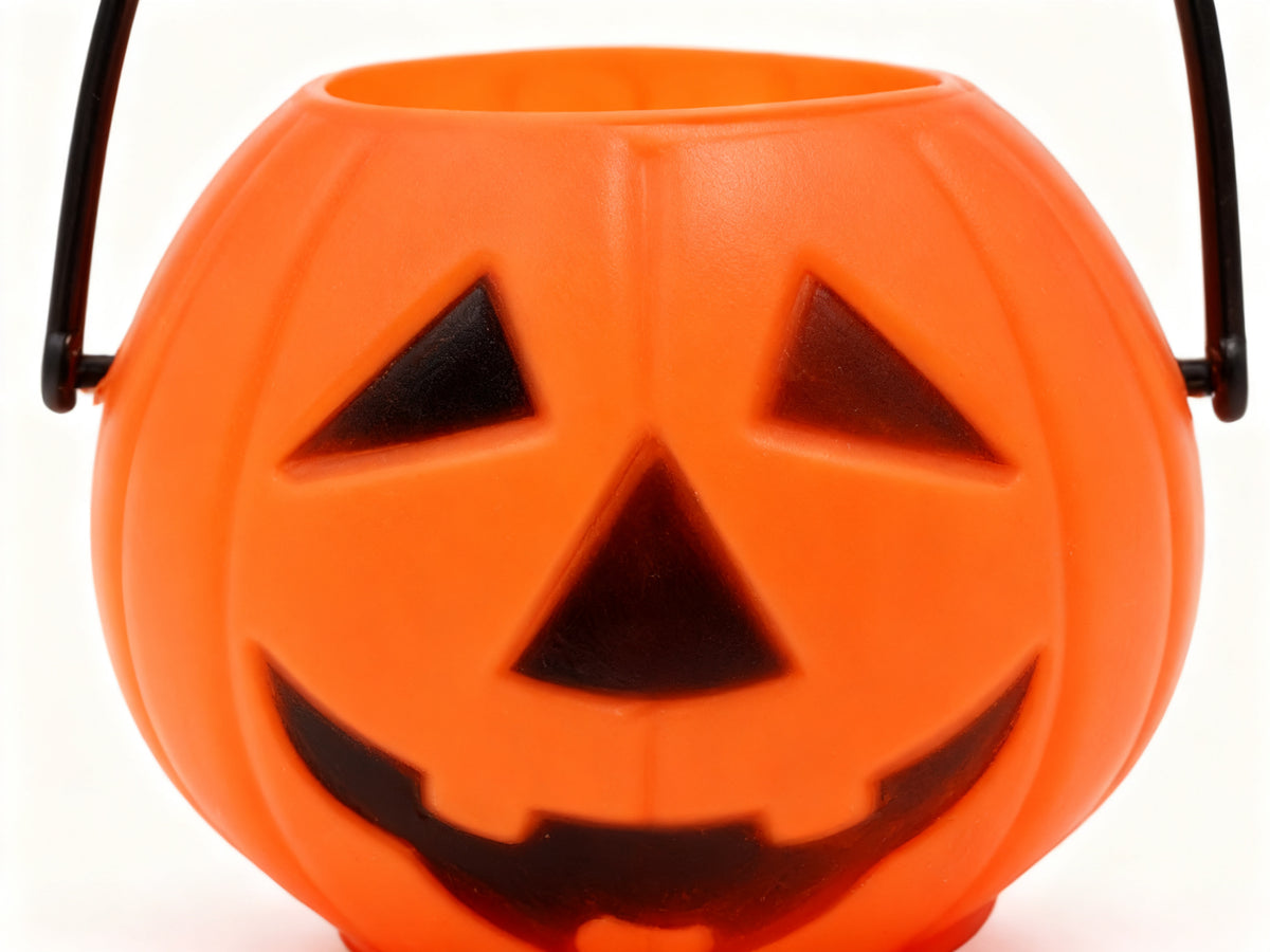 Cubo de Calabaza Halloween 9x7cm 1PC