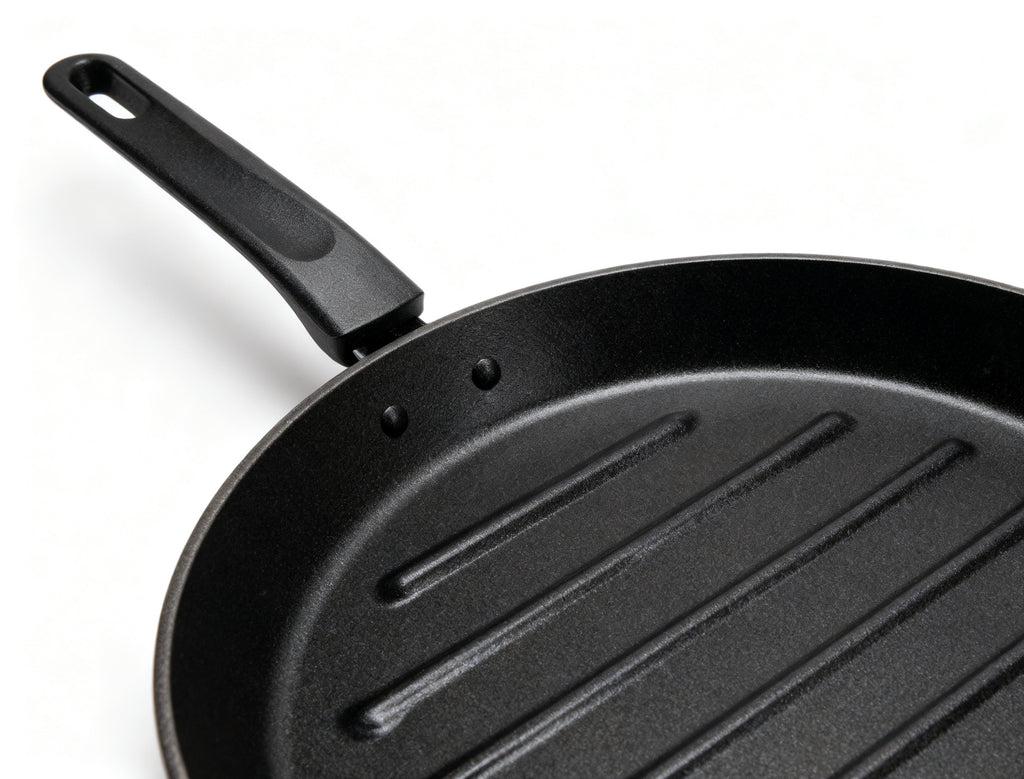 V BLACK ASADOR REDONDO BAJO 28